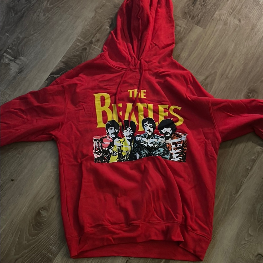 The Beatles Red Hoodie